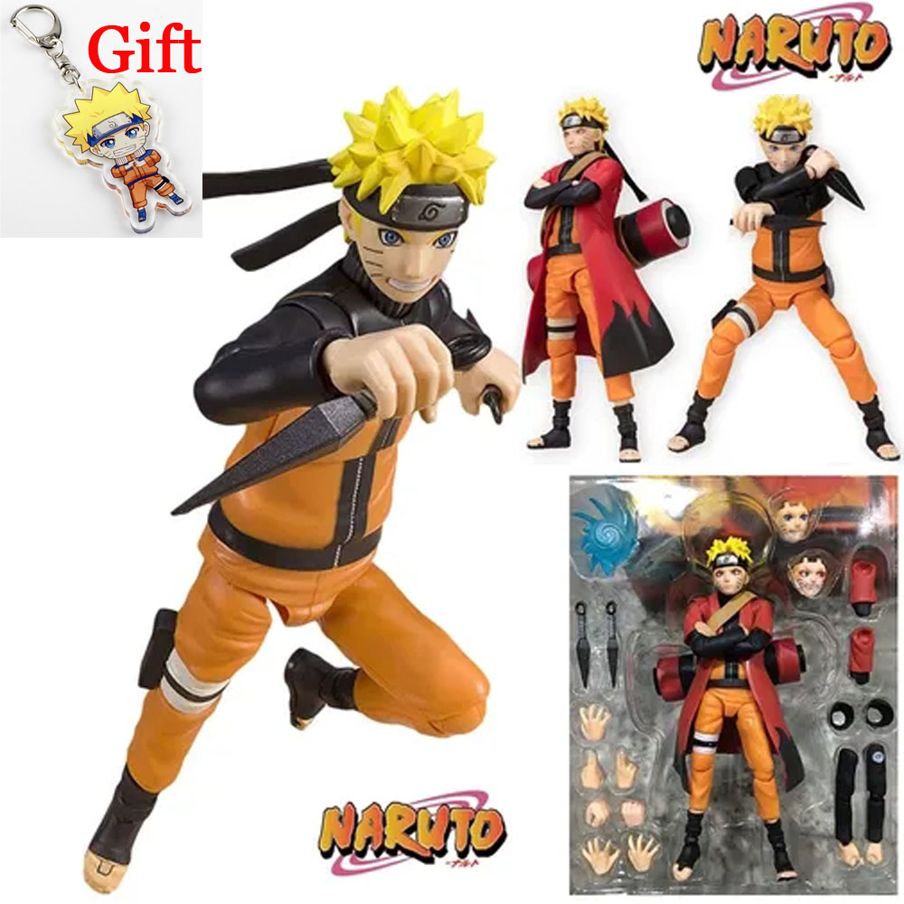 Action Figure Uzumaki Naruto Mobile Joints Toy Set 